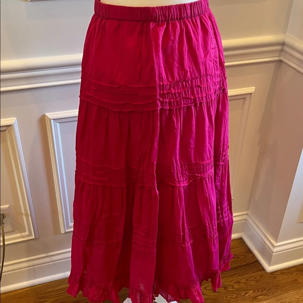 Chico's Vibrant Pink Skirt